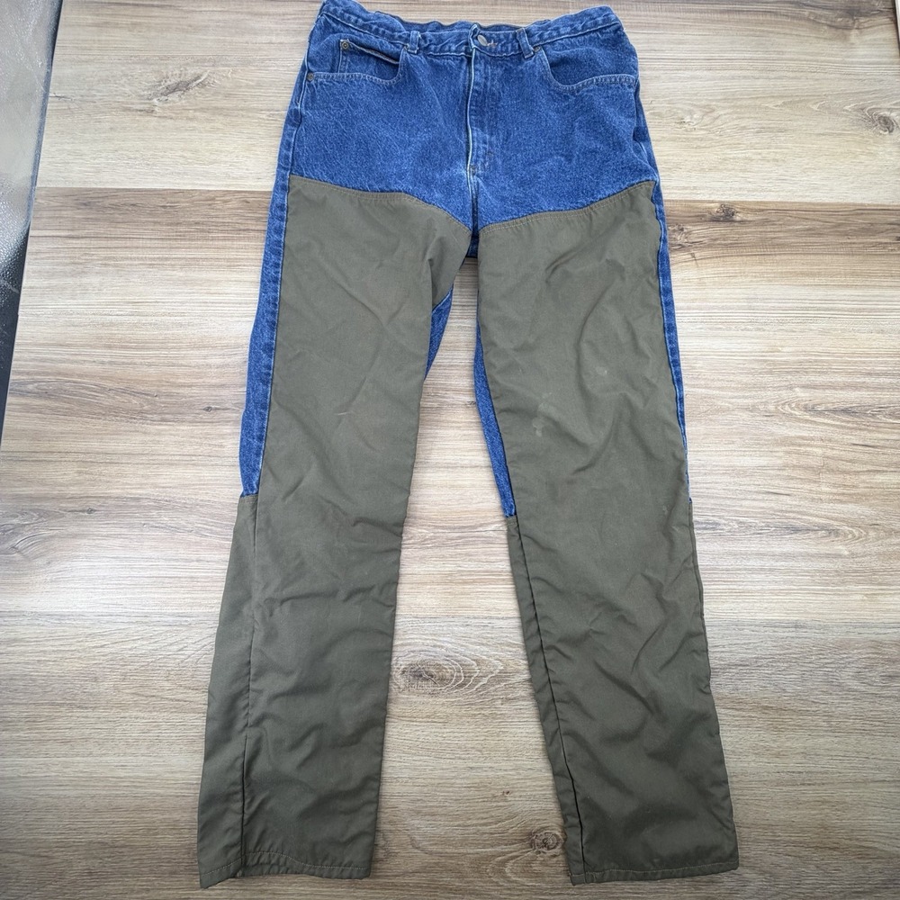 Vintage LL Bean Brush Guard Field Jeans Men's 35x33 Fishing Hunting Camping